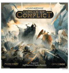 Lord of the Rings Circle of Conflict Brettspill