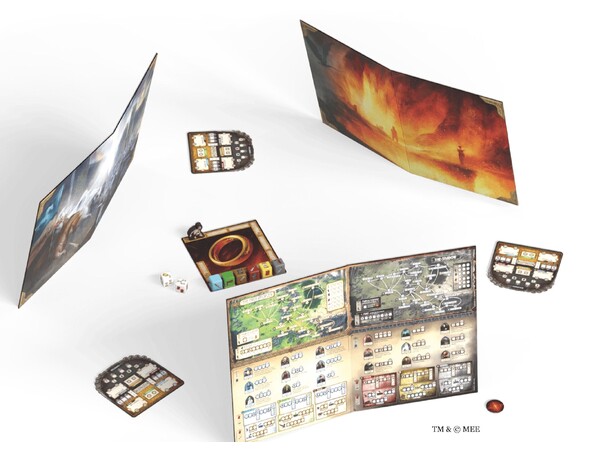 Lord of the Rings Circle of Conflict Brettspill 