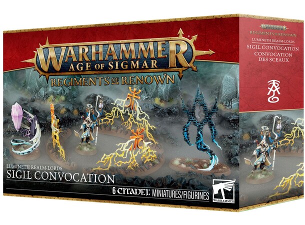 Lumineth Realm-lords Sigil Convocation Age of Sigmar - Regiment of Renown 