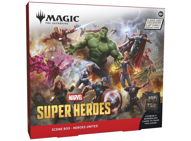 Magic Marvel Super Heroes Scene Box #1 Heroes United 