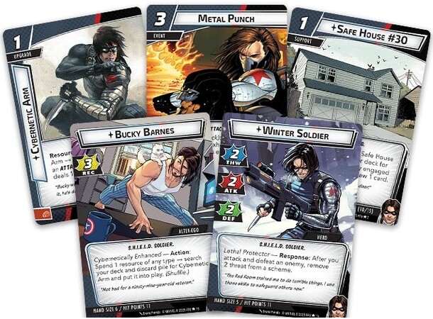 Marvel Champions TCG Winter Soldier Exp Utvidelse Marvel Champions 