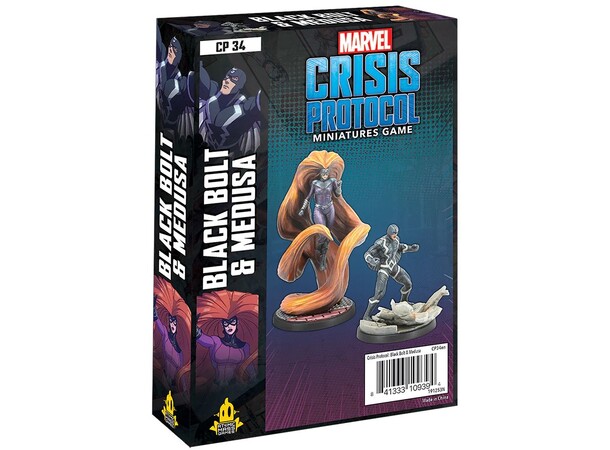 Marvel Crisis Protocol Black Bolt/Medusa