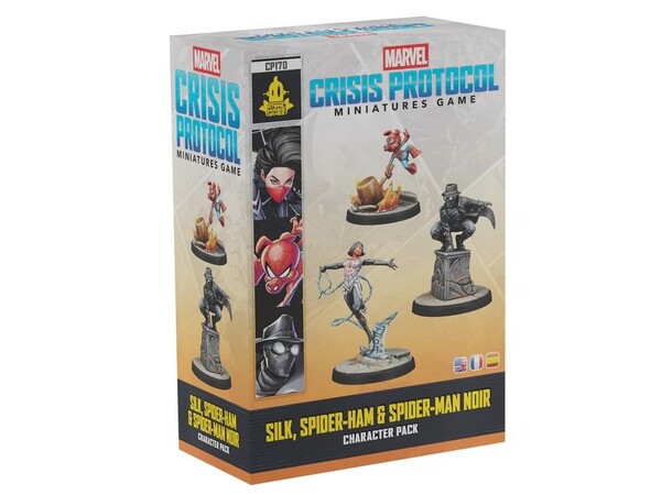 Marvel Crisis Protocol Silk Spider-Ham Spider-Man Noir CP170 