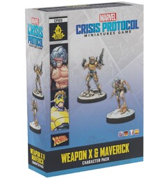 Marvel Crisis Protocol Weapon X/Maverick Expansion till Marvel Crisis Protocol