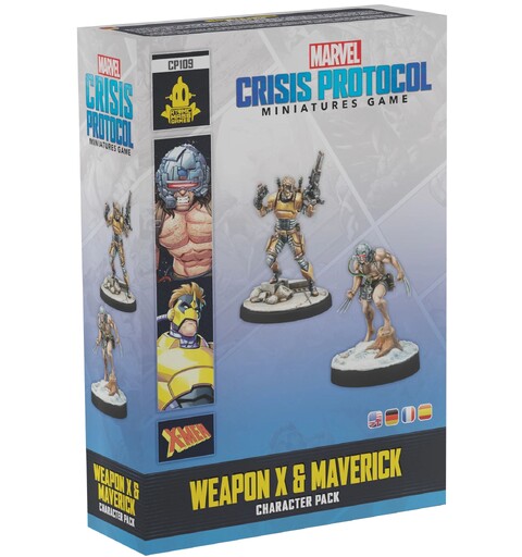 Marvel Crisis Protocol Weapon X/Maverick Utvidelse til Marvel Crisis Protocol