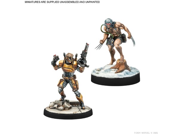 Marvel Crisis Protocol Weapon X/Maverick Utvidelse til Marvel Crisis Protocol 