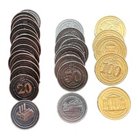 Metal Coins Industrial - 30 stk 
