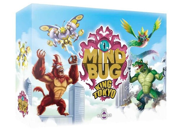 Mindbug x King of Tokyo Kortspel 