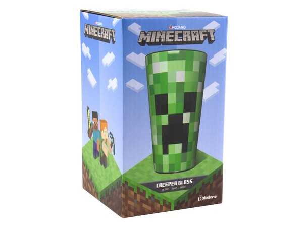 Minecraft Drikkeglass Creeper 0,4 liter