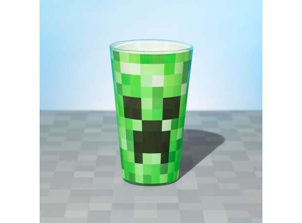 Minecraft Drikkeglass Creeper 0,4 liter