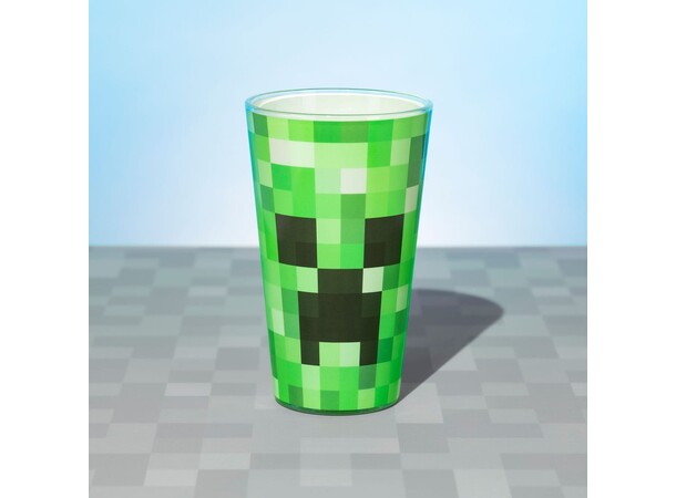 Minecraft Dryckesglas Creeper 0,4 liter 