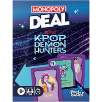 Monopoly Deal KPOP Demon Hunters Kortspel - Svensk utgåva