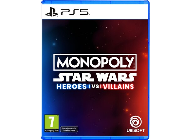 Monopoly Star Wars PS5 Heroes vs. Villains 