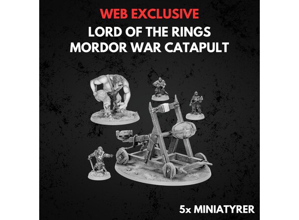 Mordor War Catapult Middle-earth Strategy Battle Game 