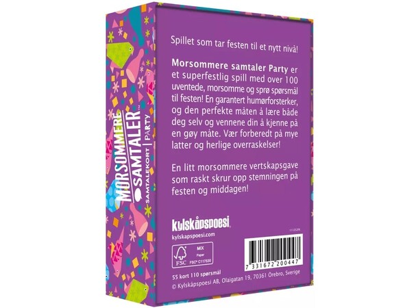 Morsommere Samtaler Party Norsk utgave 