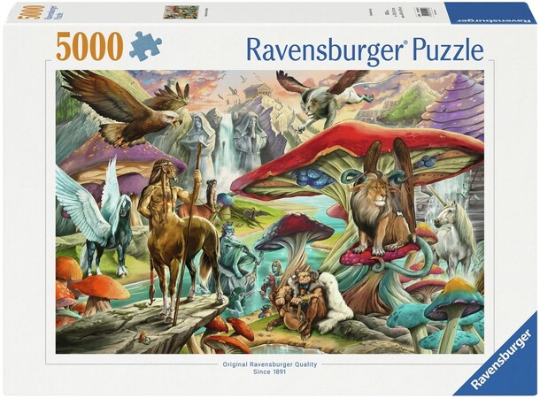 Mushrooms & Myths 5000 biter Puslespill Ravensburger Puzzle 
