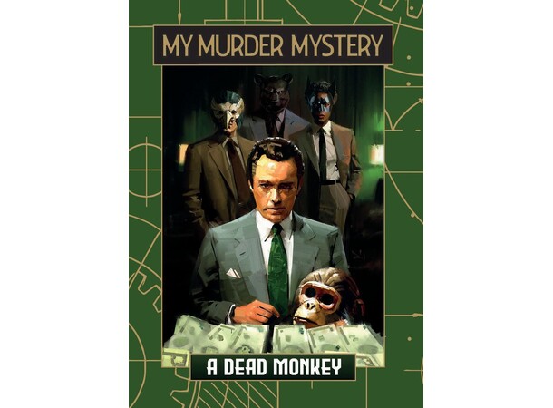 My Murder Mystery Dead Monkey Brädspel 