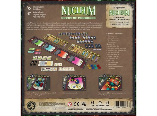 Nucleum Court of Progress Expansion Utvidelse til Nucleum 