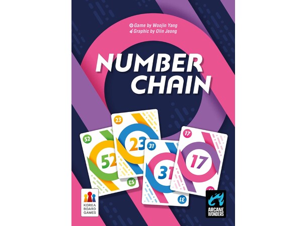 Number Chain Kortspill 