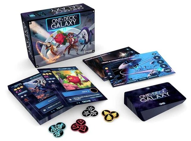One Deck Galaxy Brettspill - Deluxe Ed 