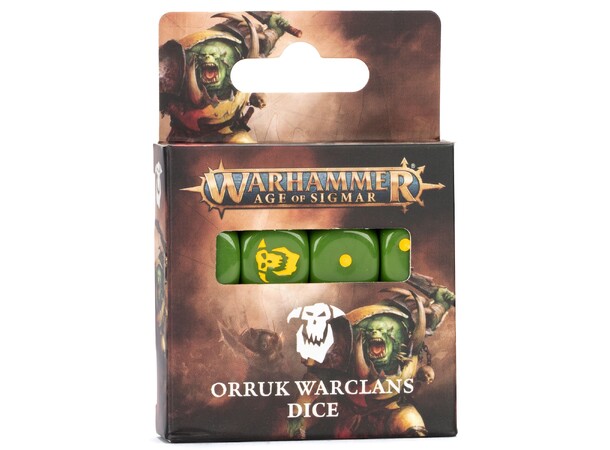 Orruk Warclans Dice Set Warhammer Age of Sigmar 