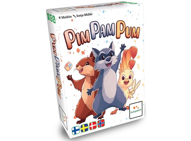 Pim Pam Pum Brettspill Norsk utgave 
