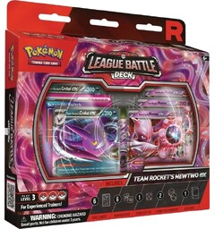 Pokemon League Battle Deck Team Rockets Mewtwo ex