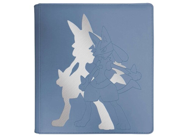 Pokemon PRO-Binder 12-Pocket Lucario Elite Series - Zippered 