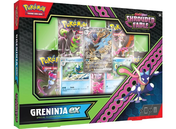 Pokemon Shrouded Fable Greninja ex Coll Special Illustration Collection