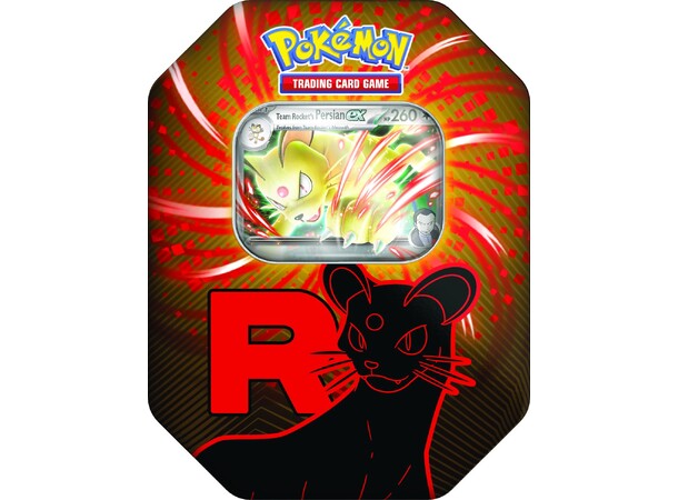 Pokemon Tin Box Persian ex Team Rocket - Fall 2025 