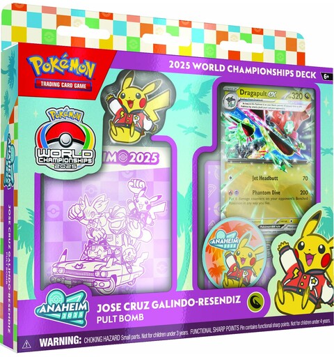 Pokemon World Championship Deck 2025 #4 Jose Cruz Galindo-Resendiz - Pult Bomb