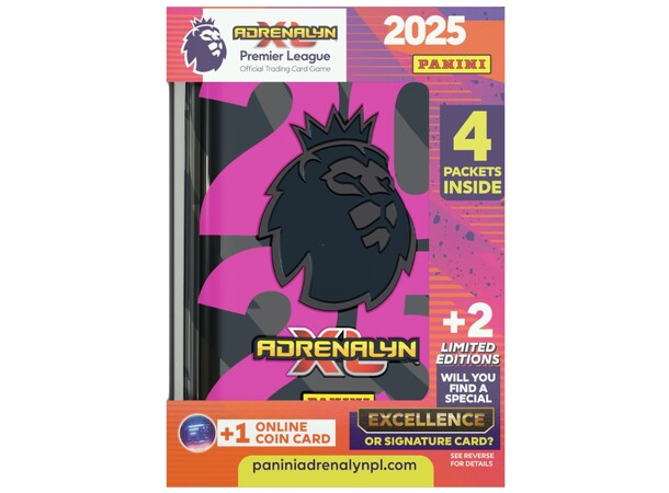 Premier League 2025 Pocket Tin Svart AdrenalynXL