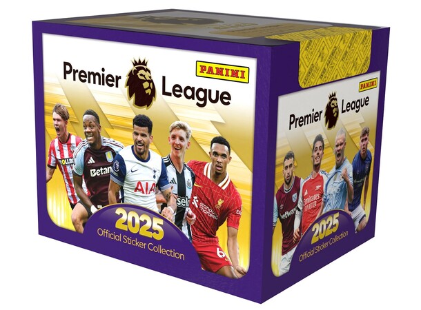Premier League 2025 Sticker Booster Box 