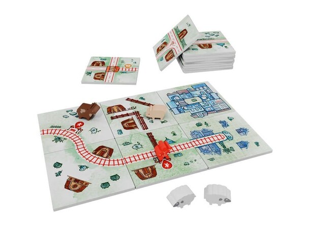 Railroad Tiles Countryside Expansion Utvidelse til Railroad Tiles 