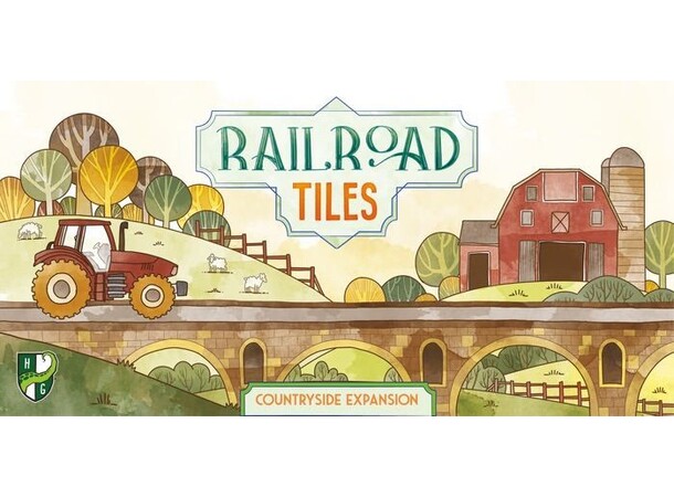 Railroad Tiles Countryside Expansion Utvidelse til Railroad Tiles 