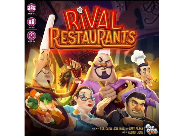 Rival Restaurants Brettspill 