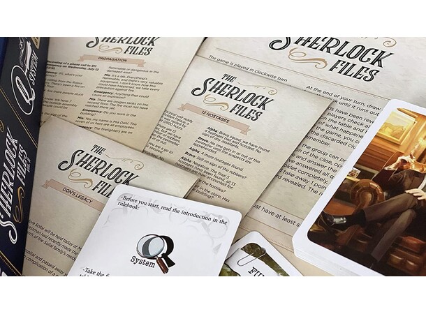 Sherlock Files Curious Capers Kortspill 