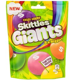 Skittles Giants Crazy Sours 132g