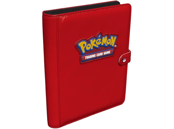 Snap Binder Pokemon 4-Pocket Rød Ultra Pro 
