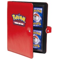 Snap Binder Pokemon 4-Pocket Rød Ultra Pro