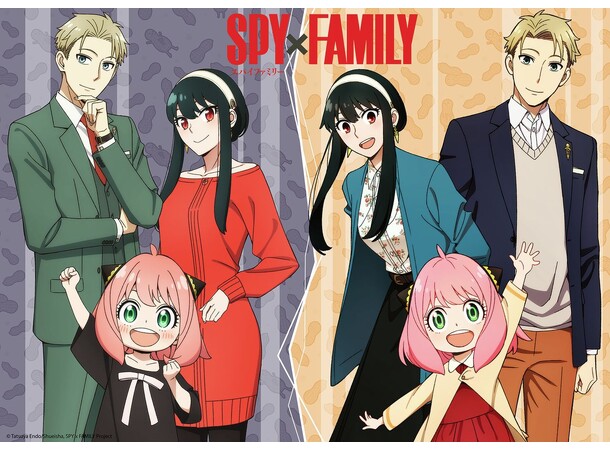 Spy X Family 1000 biter Puslespill Ravensburger Puzzle 