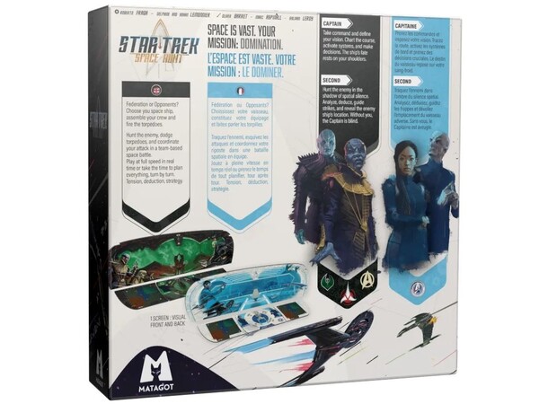 Star Trek Space Hunt Brettspill 
