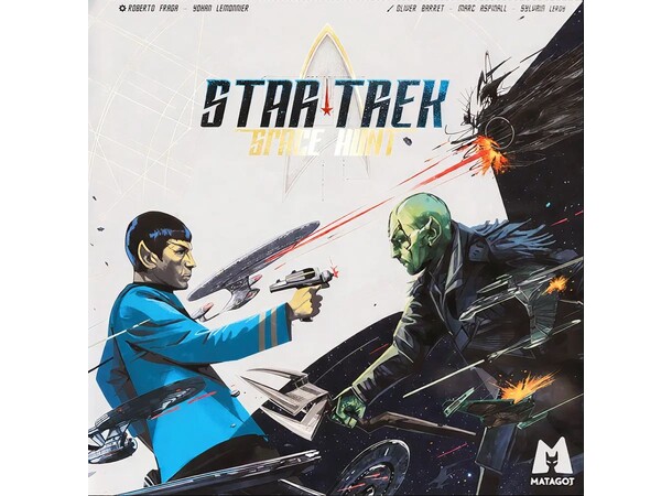 Star Trek Space Hunt Brettspill 