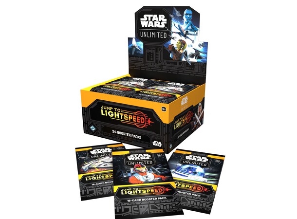 Star Wars Jump to Lightspeed Display Star Wars Unlimited 