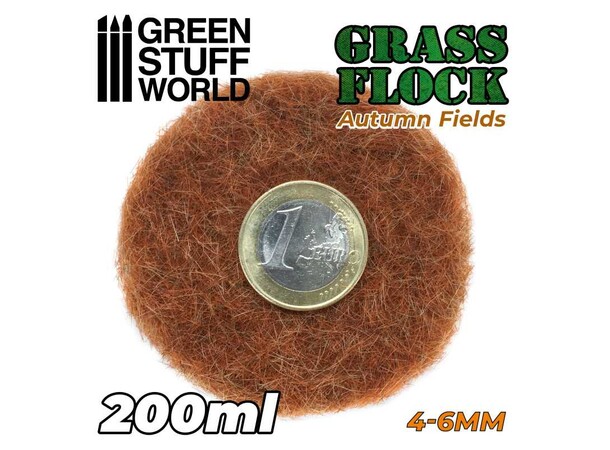 Static Grass Autumn Fields 4-6mm 200ml Green Stuff World 