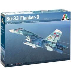 Su-33 Flanker-D Italeri 1:72 Byggesett