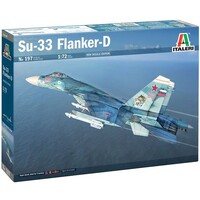 Su-33 Flanker-D Italeri 1:72 Byggsats