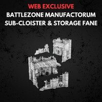 Sub-cloister and Storage Fane Battlezone Manufactorum - Warhammer 40K