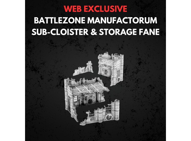 Sub-cloister and Storage Fane Battlezone Manufactorum - Warhammer 40K 
