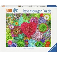 Succulent Love 500 bitar Pussel Ravensburger Puzzle